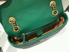 BOLSA GUCC1 M4RMNT VERDE - LINHA ITALIANA - loja online