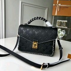 Bolsa LV Poch€t€ M£tis Alça trança Black - LINHA ITALIANA

