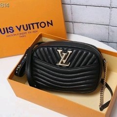 BOLSA LV Couro Lambskin - Black- LINHA ITALIANA

