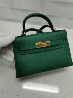 BOLSA H€RMES L4DY VERDE - LINHA ITALIANA PREMIUM

