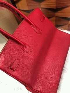 BOLSA H€RMES RED - 35cm - LINHA ITALIANA PREMIUM - comprar online