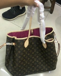 Bolsa LV N&verfull Fôrro Rosa Tam. (G) - LINHA ITALIANA PREMIUM

 - comprar online