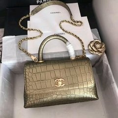 LANÇAMENTO BOLSA CHAN£L DOURADA - LINHA ITALIANA PREMIUM