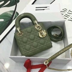 BOLSA D1OR LADY VERDE ESCURO - LINHA ITALIANA PREMIUM