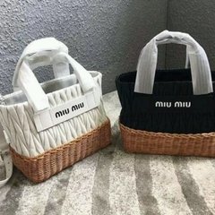 BOLSA MIU MIU CESTO - LINHA ITALIANA PREMIUM