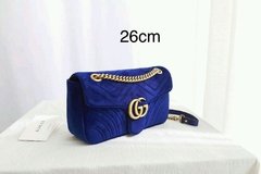 BOLSA GUCC1 MARMONT CAMURÇA BLUE - LINHA ITALIANA PREMIUM