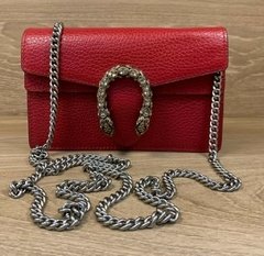 BOLSA GUCC1 - D1ONYSUS MINI - RED - LINHA ITALIANA PREMIUM