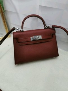 BOLSA MINI HERMES KELLY VÁRIAS CORES - LINHA ITALIANA PREMIUM - loja online