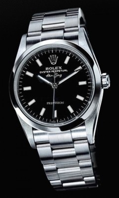 Relógio ROLEX DateJust Mostrador preto