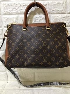 BOLSA PALLAS MONOGRAM C/CARAMELO - ITALIANA PREMIUM