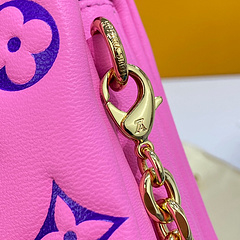 Bolsa Pochette Coussin Rosa Coleção Atual - Linha Italiana - loja online