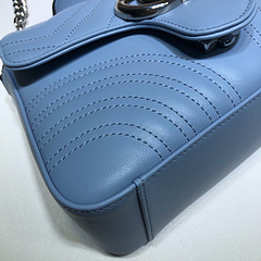 MINI BOLSA GG MARMONT AZUL - comprar online