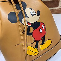 Bolsa Saco Marrom Coleção Mickey Mouse - Linha Italiana - loja online