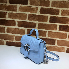 MINI BOLSA GG MARMONT AZUL - comprar online