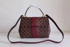 BOLSA BOND STREET CANVAS DAMIER EBENE VINHO