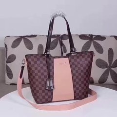 BOLSA JERSEY DAMIER EBENE ROSÊ - PREMIUM