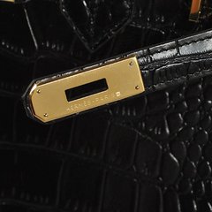 Imagem do Bolsa Hermès Birkin 35 Crocodilo Black - Premium