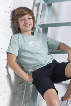 Remera de flamé Aloha (ART 4298) - Mission Junior