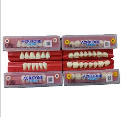 ACRITONE dientes de acrilico 2 capas