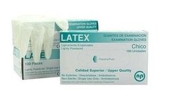 Guantes de Latex Descartables - Bajo contenido de polvo
