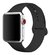 Malla Silicona Negra Lisa Para Apple Watch 42mm Cordoba!
