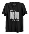 Camiseta AoExtremo Skate Or Die - Black Flag