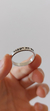 Imagen de Anillo Cinta 4mm - GAM ZEH YA´AVOR Grabado