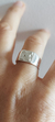 Anillo Sello 1 Inicial Relieve en internet