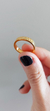 Imagen de Anillo Alianza Cinta - 4mm - Frase Grabada + Baño Oro