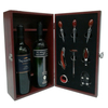 SET VINO de MADERA