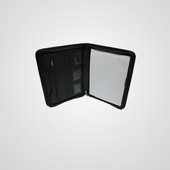 Portfolio color negro con cierre - comprar online