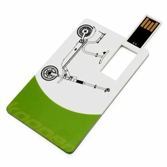 Tarjeta con memoria USB