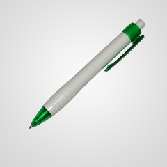 bolígrafo plástico blanco con clip y punta de color en internet