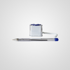 Bolígrafo con base y cable de sujeción - comprar online