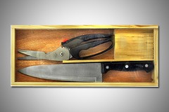 Set de cuchillo y pinza
