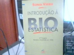 Introdução à Bioestatística / Sonia Vieira - comprar online