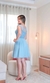 Vestido Ariela azul serenity na internet