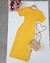 Vestido tricot amarelo Sol