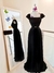 Vestido Cinderela longo preto