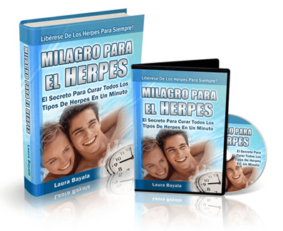 Milagro para el herpes, Laura Bayala, Libro Original