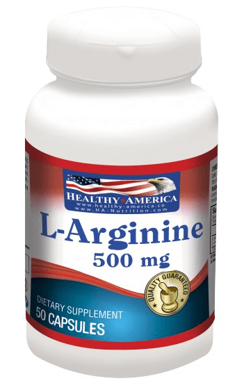 L-arginine X 50 Tabletas, Estimula La Hormona De Crecimiento