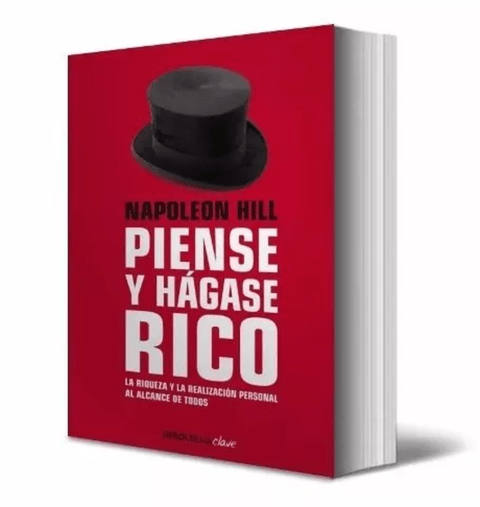 Piense y Hágase Rico, Napoleón Hill, Libro Original - Daferty