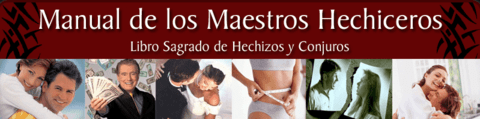 Manual De Los Maestros Hechiceros, Libro Sagrado De Hechizos - comprar online