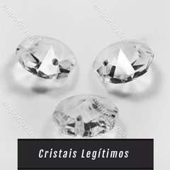 Imagem do Pendente Duplo de Cristal Legítimo K9 Cadore NELY Q 1m