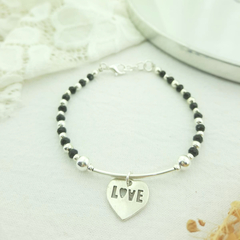 Ab Pulsera 0282 | Love calado