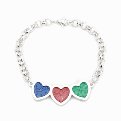 AB Pulsera 026 | Rolo Corazón