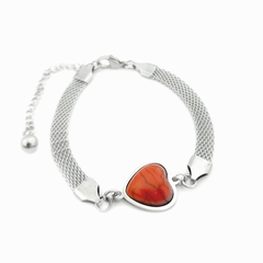 AB Pulsera 080 | Cinta de Corazón