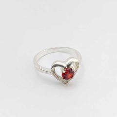 Anillo Corazón | Piedra