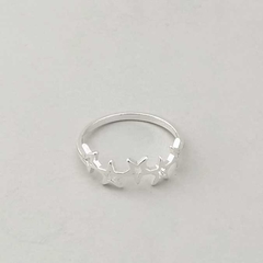 AB Anillo 002 | Estrellas Zig Zag