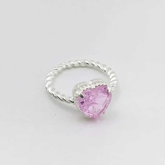 Anillo Corazón | Piedra